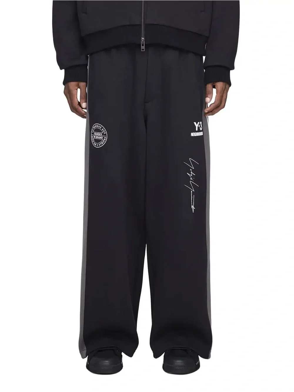 Y-3 Yohji Yamamoto NEIGHBORHOOD Adidas Sweatpants Men XXS BAGGY CROPPED Tearaway